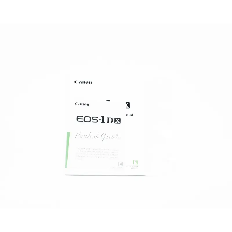 Canon EOS 1Dx Pocket & Wired LAN Instruction Manual (Second Hand)