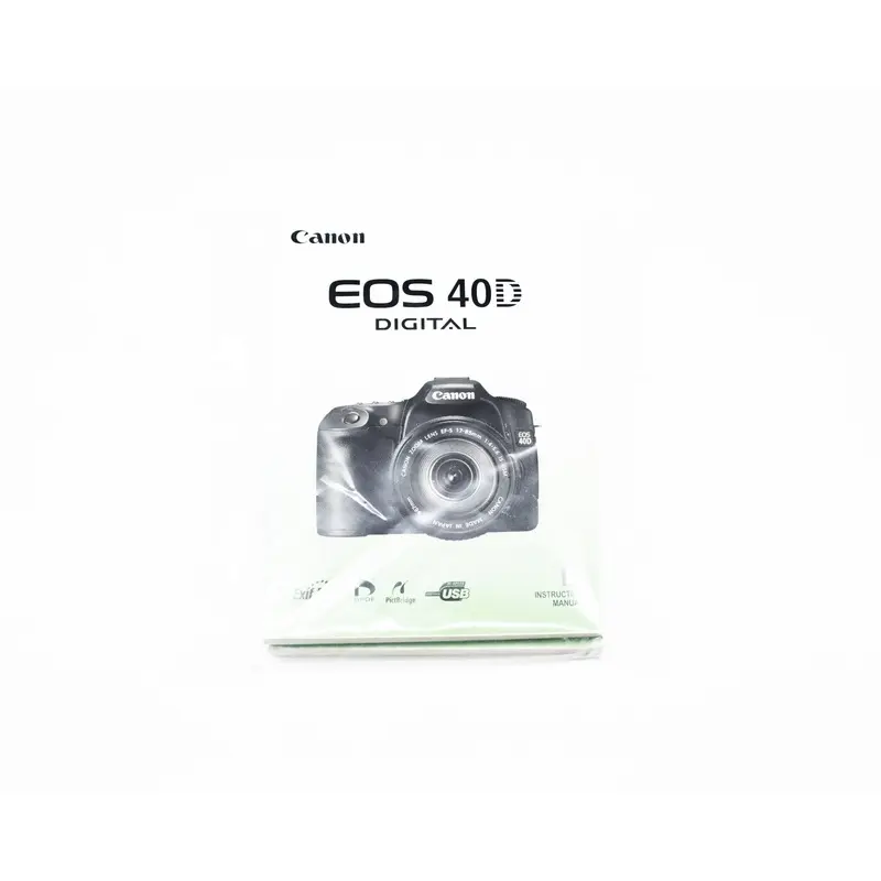 Canon EOS 40D Instruction Manual English (Second Hand)