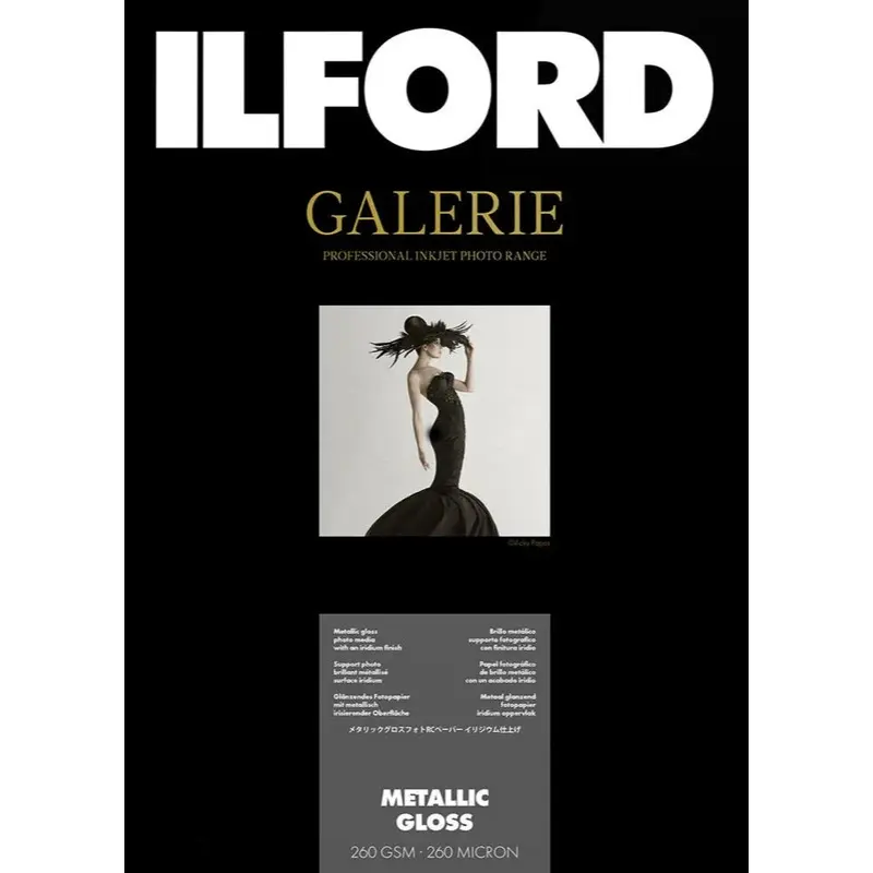 Ilford Galerie Metallic Gloss 270GSM A2 - 25 Sheets