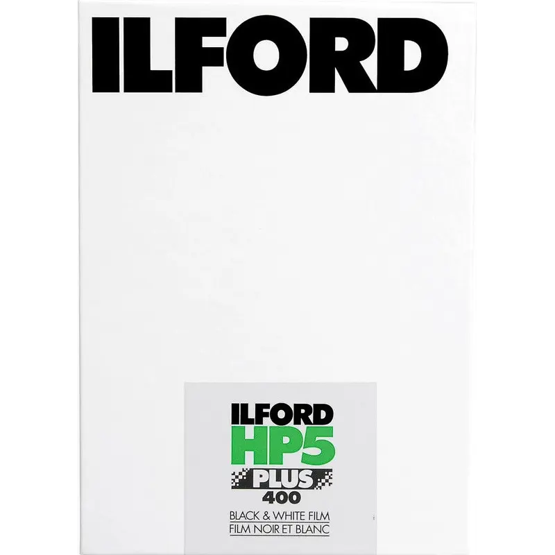 Ilford HP5 Plus 8x10 Film 25 Sheets