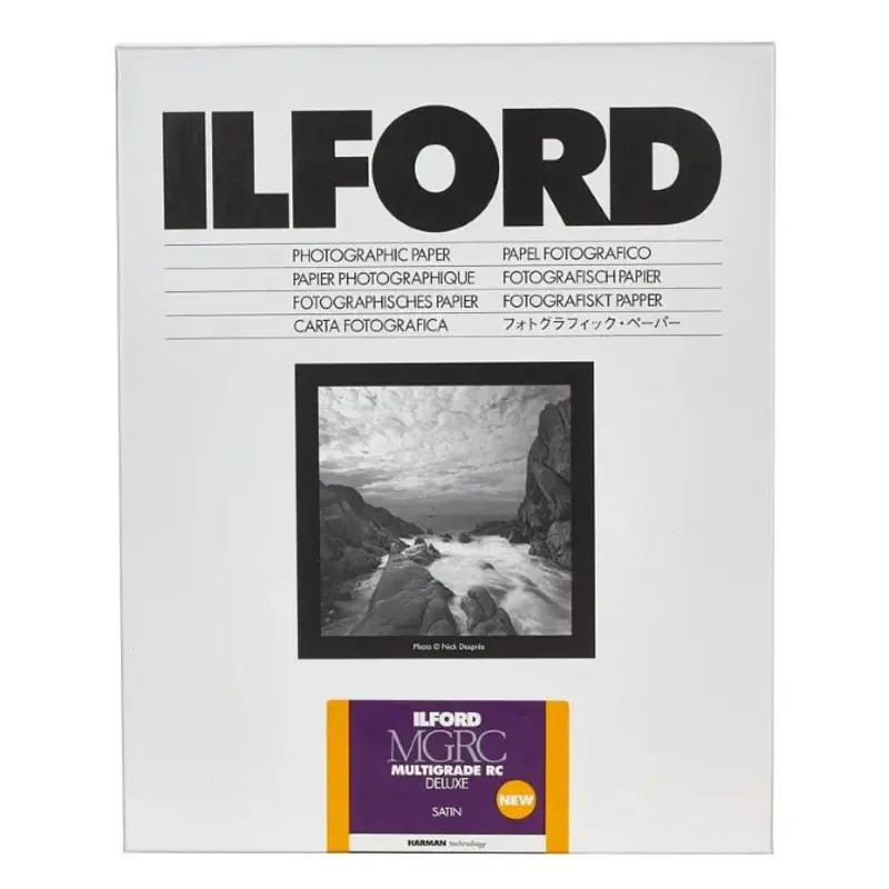 Ilford Multigrade Deluxe Satin 8 x 10'' - 25 Sheets