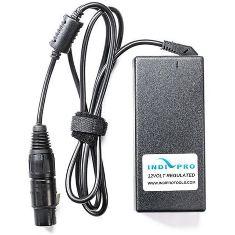 12V Power Supply with 4-Pin XLR Connection (8')